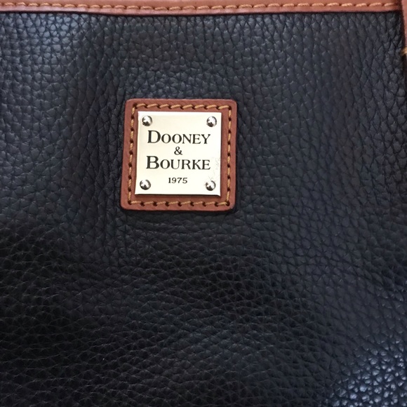 Dooney & Bourke Leather Tote - Picture 2 of 4